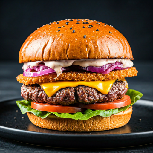 Lamb Smash Burger